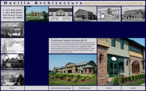 Neville Architecture website designed by Windlass Creative