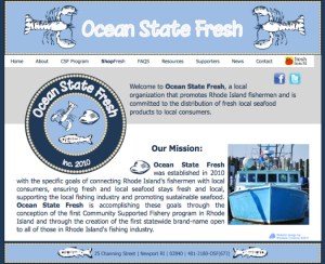 Ocean State Fresh website designed by Windlass Creative