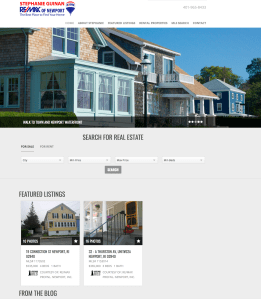Stephanie Guinan, Realtor website designed by Windlass Creative
