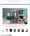 Swift Morris Interiors website by Windlass Creative